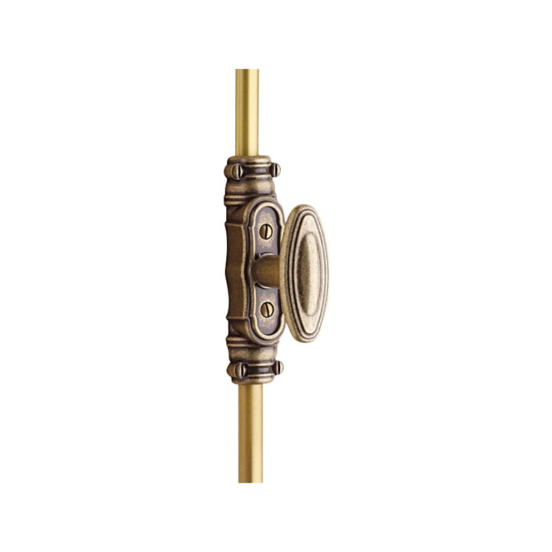 Fausse Crémone Tendance 33mm Bouton 09 Bas de Gâche+Gâche