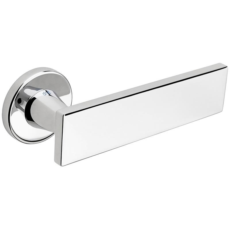 Ensemble de porte Arête L sur rosace ronde 52mm