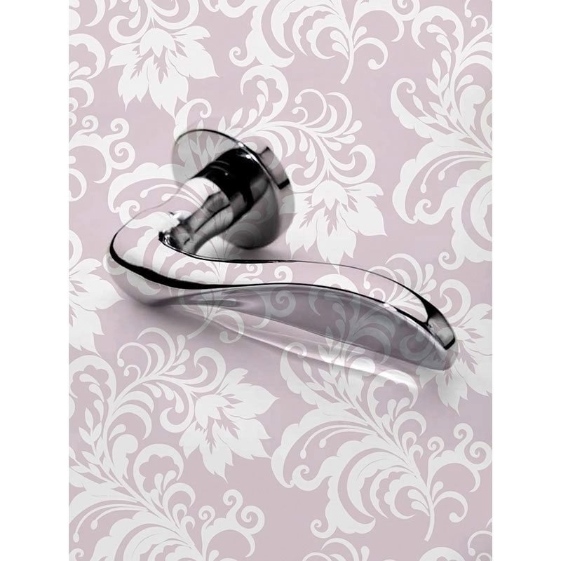 Ensemble de porte Fedora sur rosace ronde 50mm