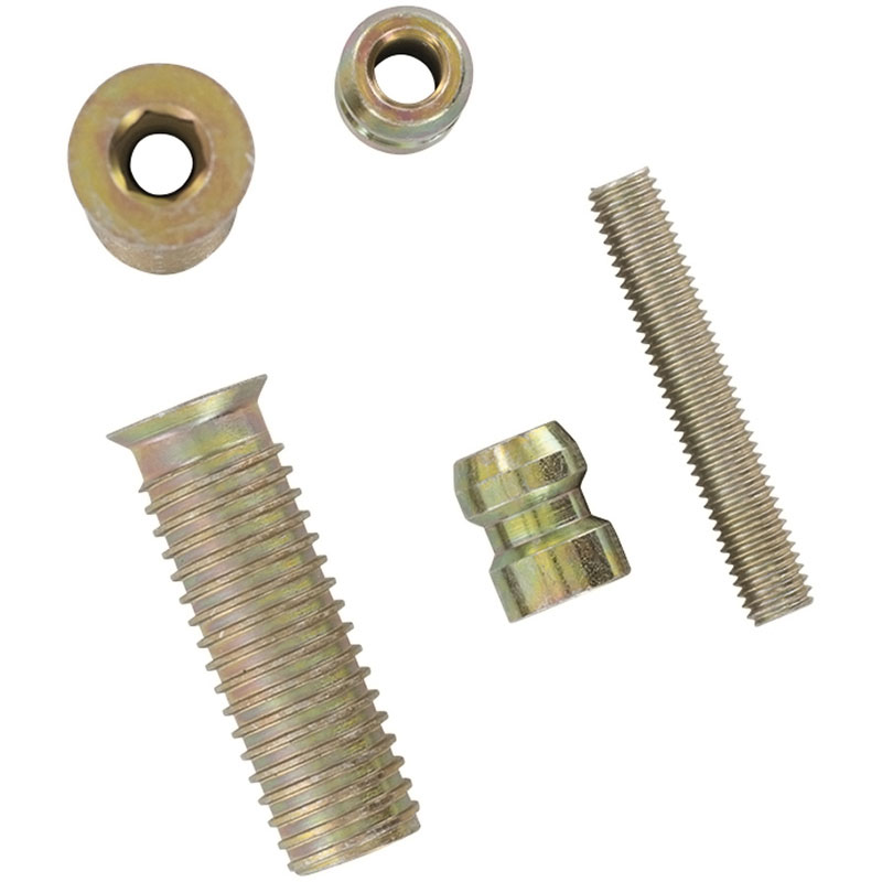 Kit de fixation simple non traversant alu/pvc pour barres de tirage PBA - PBA