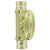 Fausse Crémone 42mm Bouton 84 Gâche + Chapiteau - ARINOV