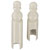 Cache fiche laiton turlupet élégance d.14 pour fiche pvc (513L 3811 2822) - QUESDEVILLE