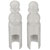 Cache fiche laiton turlupet élégance d.14 pour fiche pvc (513L 3811 2822) - QUESDEVILLE