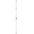 Fausse Crémone Tendance 33mm Bouton 09 Bas de Gâche+Gâche - DECAYEUX
