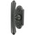 Bouton crémone sur platine Elba 0613T/36-2 - HOPPE