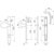 Ensemble de porte Tokyo M76G/300LM/3600LF/1710RH - HOPPE