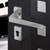 Ensemble de porte Gaius, sur rosace rectangulaire - OPENTECH