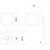Bouton de tirage 60L/42K - HOPPE