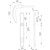Ensemble de porte Atlanta M1530/3600LM - HOPPE