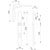 Ensemble de porte Verona 1510/300LMSGL - HOPPE