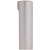 Cache fiche aluminium bout plat design d.15mm - OTLAV